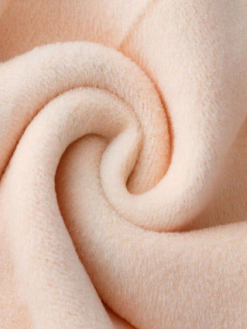 Young Girl' Pink Rabbit Fleece Lined Warm Pants, Girls' Leggings For Autumn/Winter