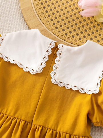 Young Girl Summer Casual Dresses Woven Colorful Flower Embroidery Puff Sleeve Bubble Hem Bodycon Dress