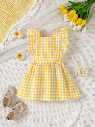 New Summer Sleeveless Digital Love Printed Dress For Toddler Girls