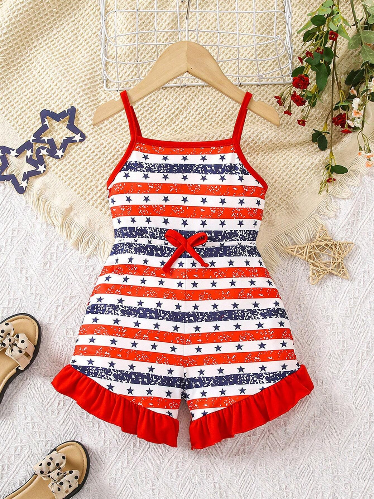 Young Girl Summer Holiday Fashion Girls Toddler Sling Dress