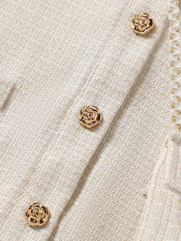 Young Girl Summer New Fashion Simple Sleeveless Pleated Dress + Bag