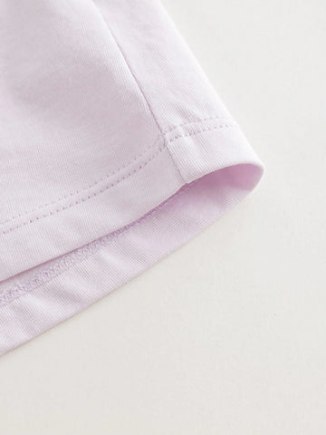 Young Girl Sweet And Lovely Strawberry Doll Collar Short-Sleeved T-Shirt With A Slight Sexy Breathable Feeling In Summer