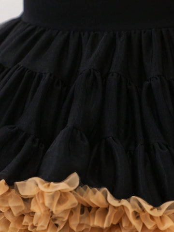 Young Girl Tutu Skirt, 2024 Spring/Summer New Style Fluffy Skirt, Baby Children Fashionable Pettiskirt