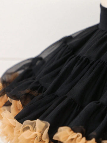 Young Girl Tutu Skirt, 2024 Spring/Summer New Style Fluffy Skirt, Baby Children Fashionable Pettiskirt