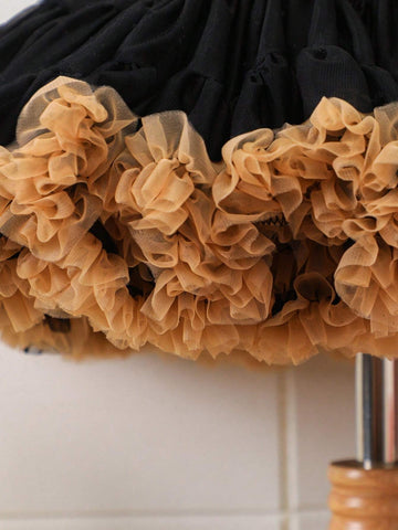 Young Girl Tutu Skirt, 2024 Spring/Summer New Style Fluffy Skirt, Baby Children Fashionable Pettiskirt