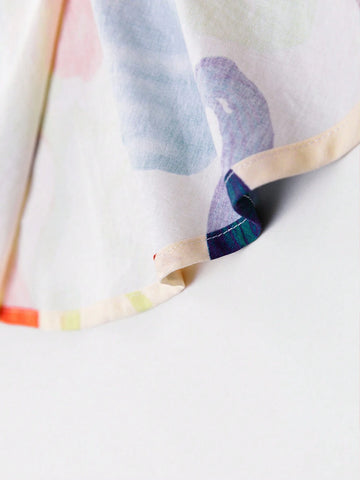 Young Girl Vacation Beach Dress Children Summer Sleeveless Dress 2024 New Pure Cotton Stylish Girl Skirt