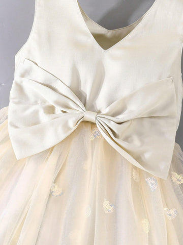 Young Girl Wedding Diary Summer Gorgeous Butterfly Mesh Sleeveless Floral Party Dress