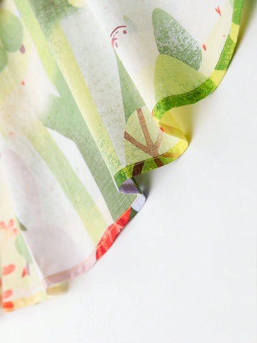 Young Girl's 2024 New Graffiti Printed Cotton Dress, Summer Sleeveless Princess Dress For Kids