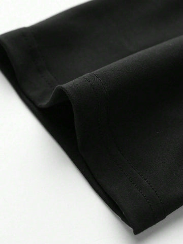 Young Girls 2pcs/Set Cute Printed Short Sleeve T-Shirt + Casual Shorts 'Back To School' Summer Outfits For Children