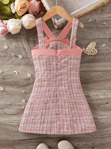 Young Girls' Bow Decorated Dress