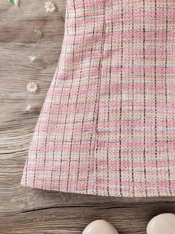 Young Girls' Bow Decorated Dress