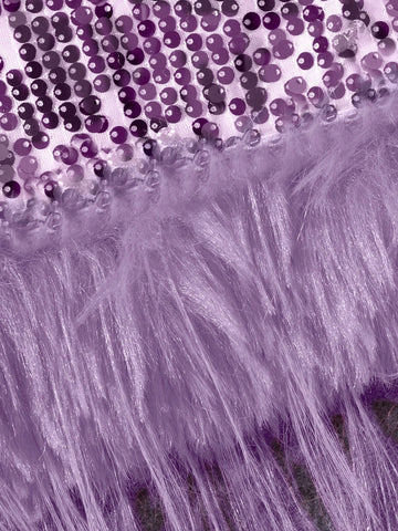 Young Girl's Fashionable Ombre Sequin Fluffy Hem Summer Dress