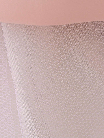 Young Girls Hooded, Faux Pearl Embroidered, Mesh Piano Recital Dress, Suitable For Birthday, Flower Girl, Evening Party