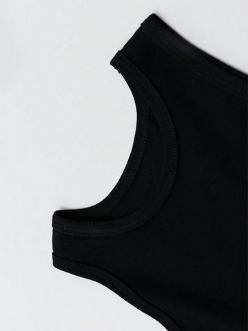 Young Girls Petal Color Block Dress, Summer Sleeveless Princess Dress For 2024, Fashionable Kids Clothing