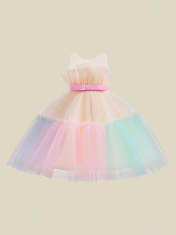 Young Girls' Princess Party Dress Elegant Party/Birthday/Banquet Occasion Costume