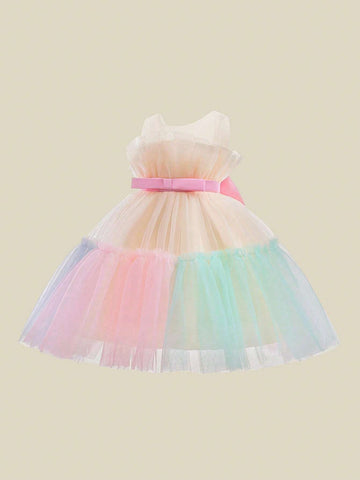 Young Girls' Princess Party Dress Elegant Party/Birthday/Banquet Occasion Costume