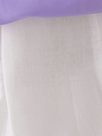 Young Girls Purple Gradient Mesh Princess Tutu Dress, Suitable For Cosplay Party