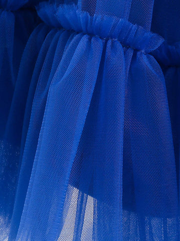 Young Girls Sequin Tulle Puff Princess Dress, Flower Girl Wedding Birthday Party Ball Gown