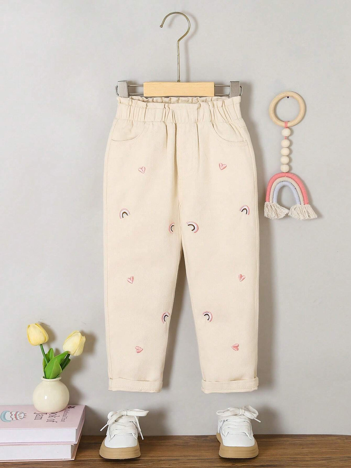 Young Girls' Simple Casual Jeans
