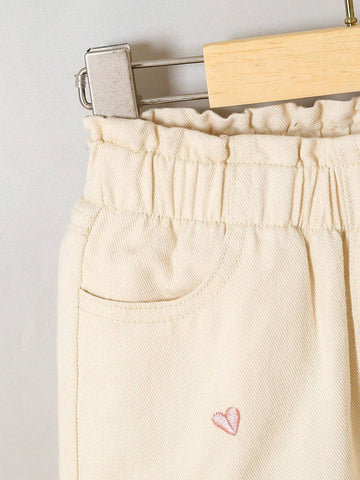 Young Girls' Simple Casual Jeans