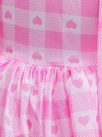 Young Girl's Sleeveless Big Bow Princess Dress, Suitable For Birthday Party, Flower Girl, Wedding, Halloween Cosplay, Costume Party, Piano Recital