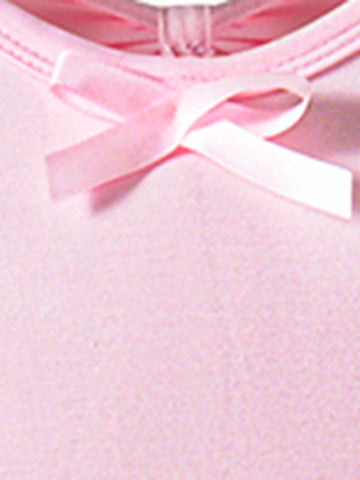 Young Girls' Solid Color Mesh Patchwork Short Flare Sleeve Dress For Summer