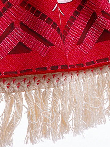 Young Girls Spaghetti Strap Fringe Performing Princess Dress, Suitable For Parties