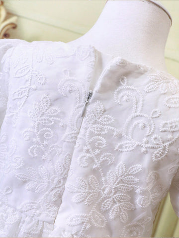 Young Girls Spring/Summer Puffy Princess Style Party Dress