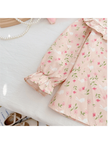Young Girls' Spring And Autumn Clothing 2024 New Fashionable Korean Style Clothing Cute And Versatile Pullover Shirt
