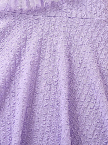 Young Girl's Sweet & Lovely Casual & Vacation & Simple & Comfortable Dress With 3d Floral Detail, Sleeveless & One Shoulder