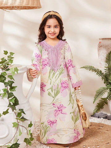 Young Girl's Vacation Dress, Summer
