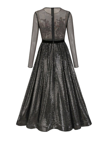 Yuki Patchwork Floral Embroided Dress