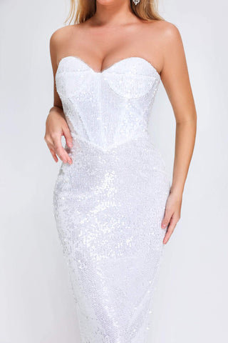 Xavia Sequin Tube Dress