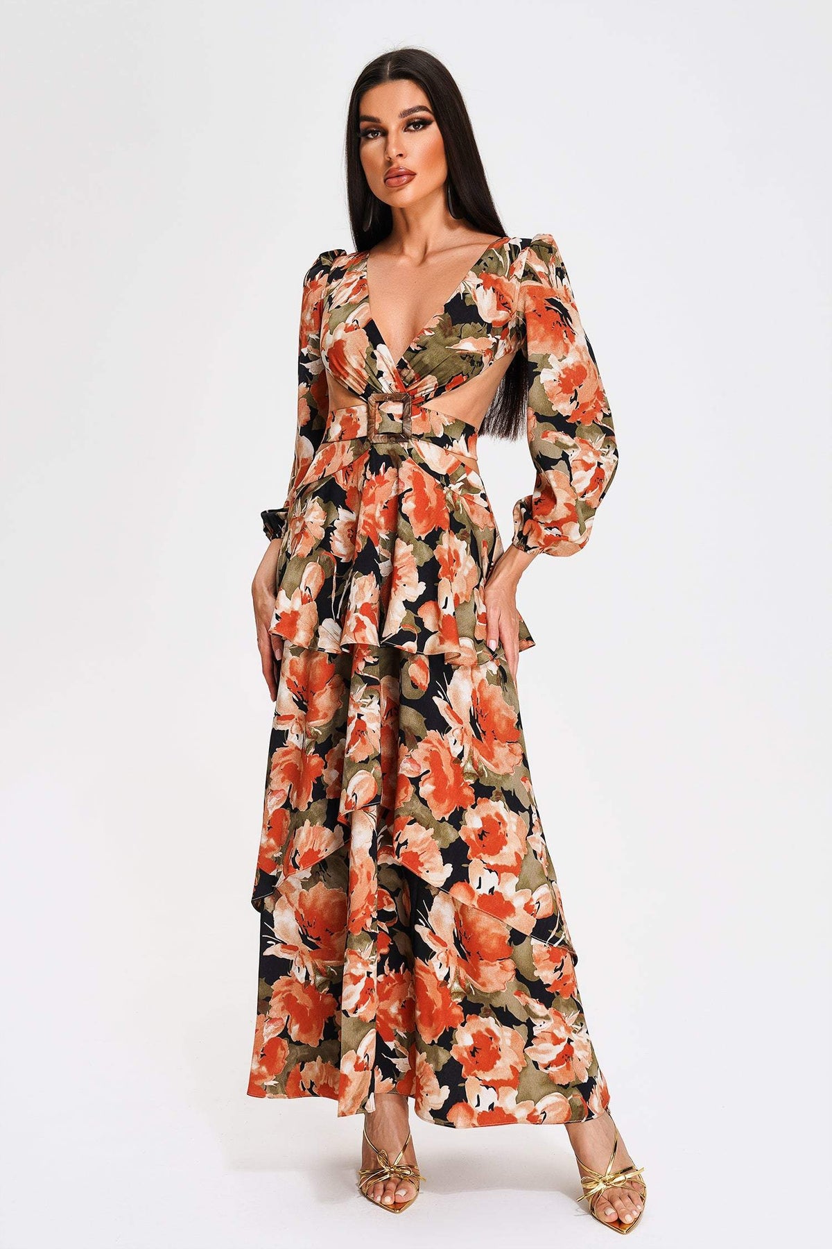 Lorena Floral Maxi Dress