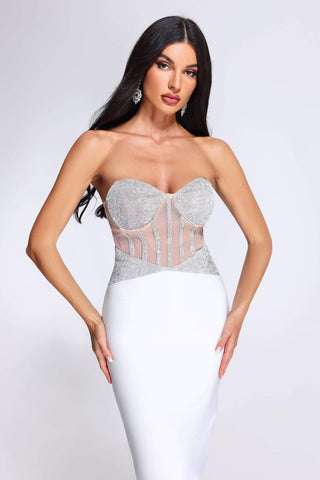 Estrellita Diamante Bandage Dress