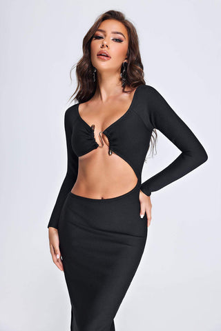 Amunique Cutout Bandage Dress  Pre-order 