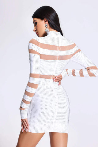 Dazsha Patchwork Bandage Dress