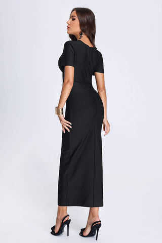 Illona Cutout Maxi Bandage Dress  Pre-order 