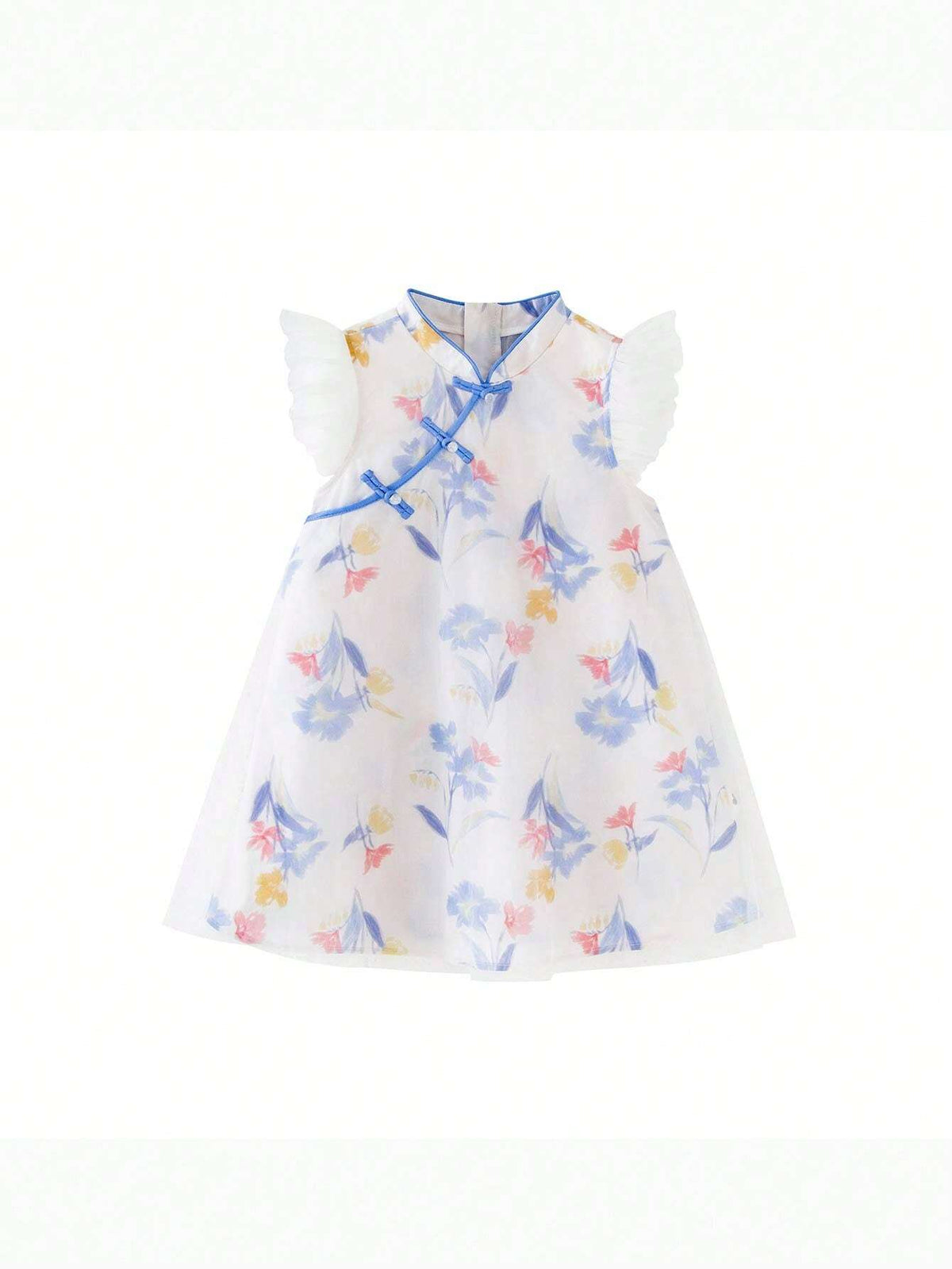 mini bala Mini Bala Cheongsam Dress Girls' Dress Princess Dress Baby National Style Hanfu Children's Wear