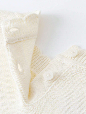 Mini Bala Girls' Cotton Sweet Puff Sleeve Dress