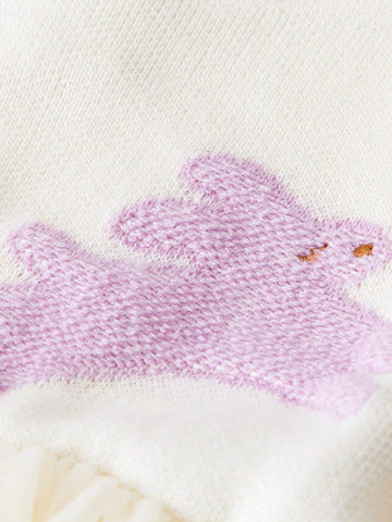 Mini Bala Girls' Cotton Sweet Puff Sleeve Dress