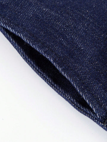 Mini Bala Girls' Denim Overall Dress, Cute Spring Outfit For Young Girl