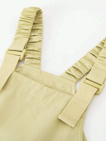 mini bala Mini Bala Girls' Dress 2024 Spring New Baby Loose Fashion Workwear Style Children's Jumper