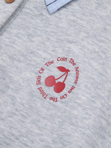 Young Girl Striped Shirt Collar Sweatshirt, Soft Comfortable Durable Stylish & Versatile Zosee