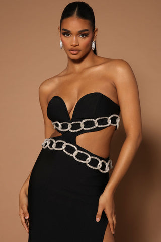 Leah Bandage Maxi Dress