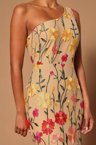 Jasmin Embroidered Mermaid Gown