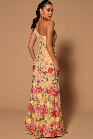 Jasmin Embroidered Mermaid Gown