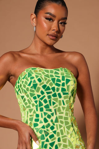 Ellie Mirror Mini Dress