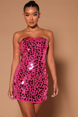 Ellie Mirror Mini Dress