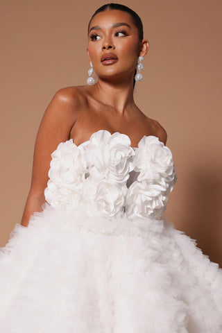 One Last Dance Ruffle Mini Dress